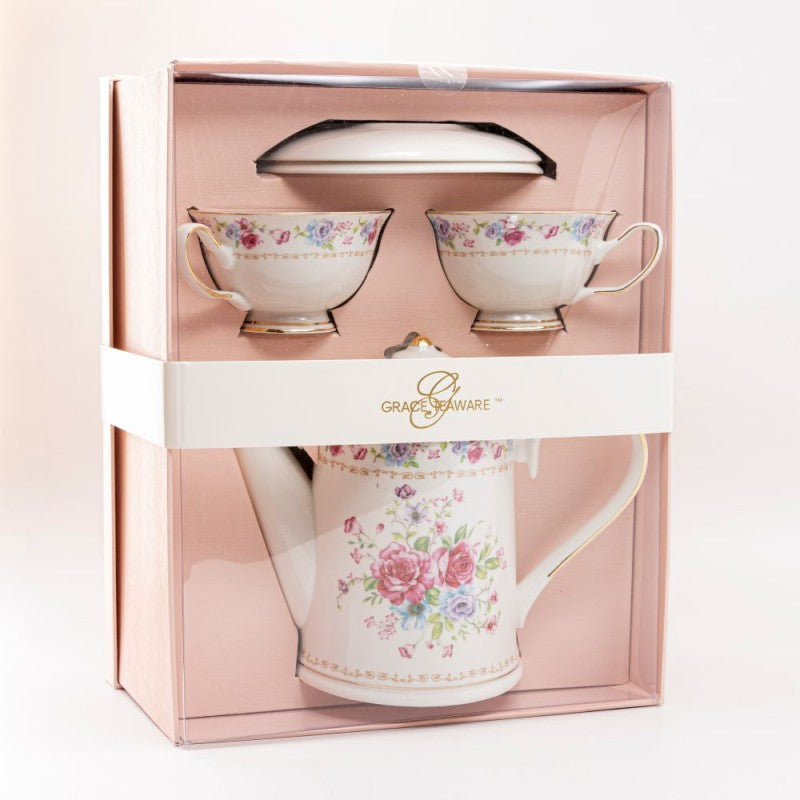 Tea set - Rose Bouquet 5 Piece Set
