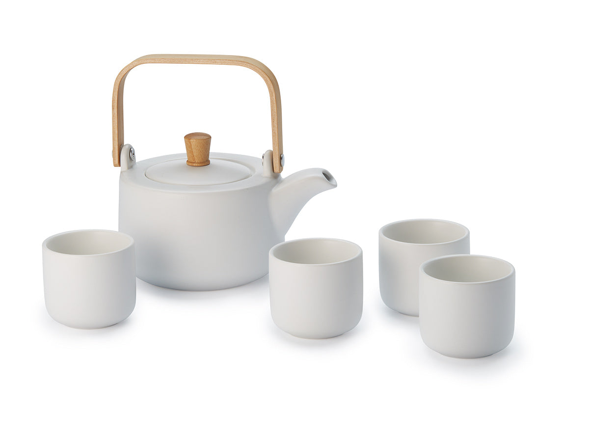 Tea Set - Giuliano 5-Piece White