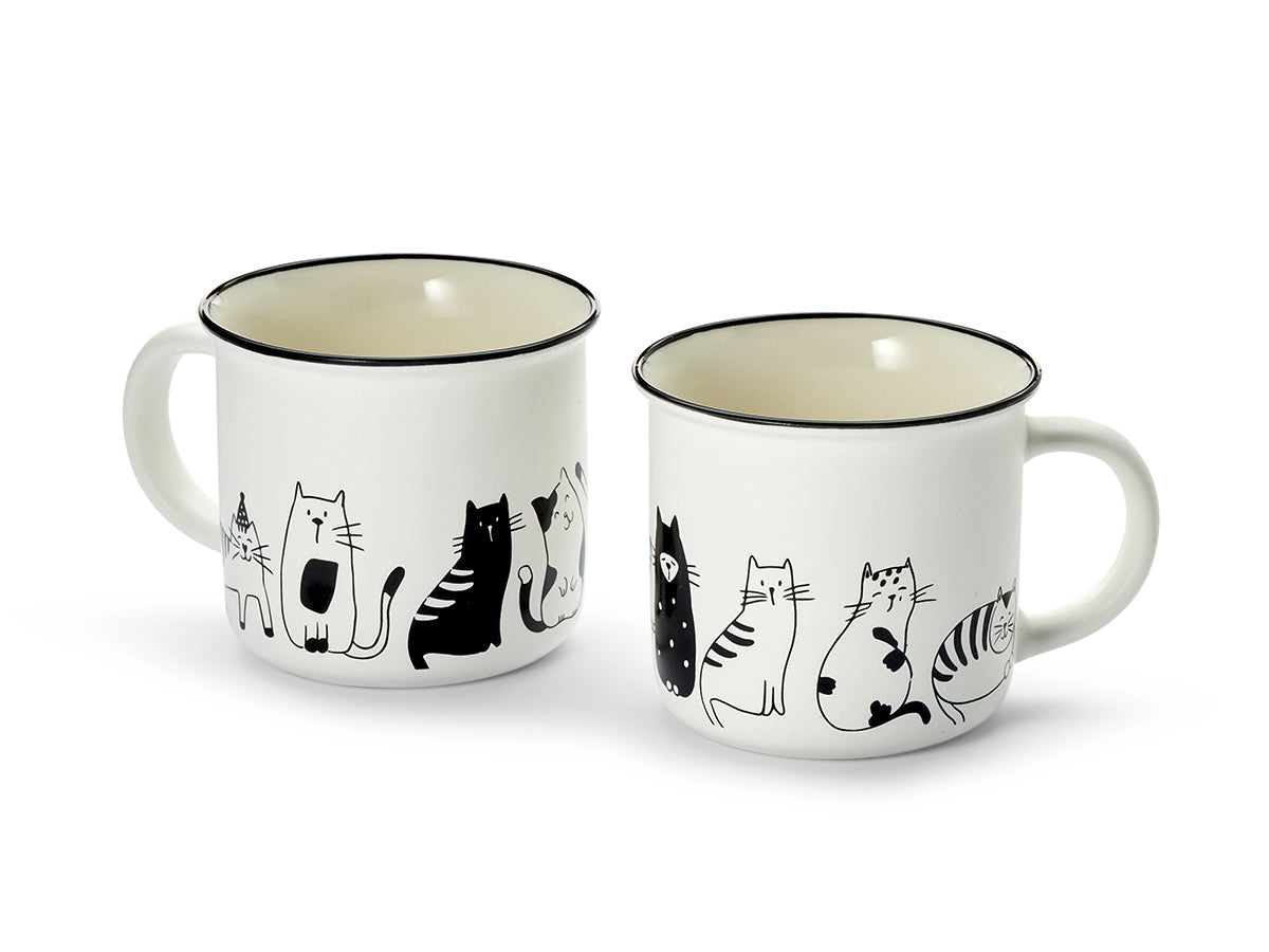 Mug - Playful Cats 11.8floz (0.35L)
