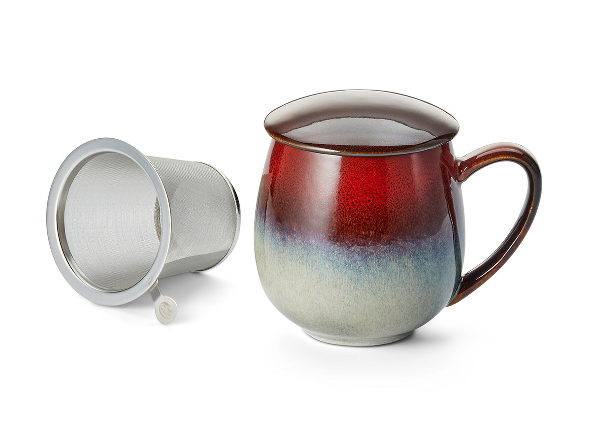 Brew-In Mug "Saara" Reactive Glaze -11.8 fl. oz (0.35 l)