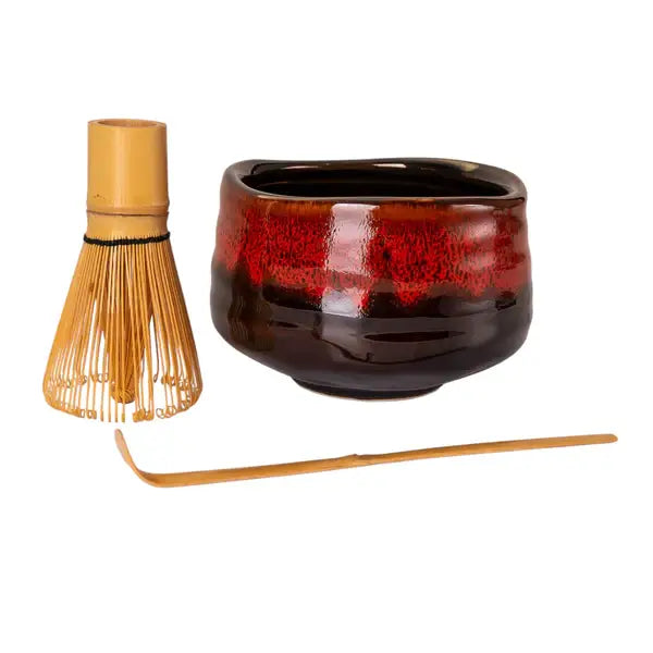 Matcha Tea Set W/Whisk and Spoon