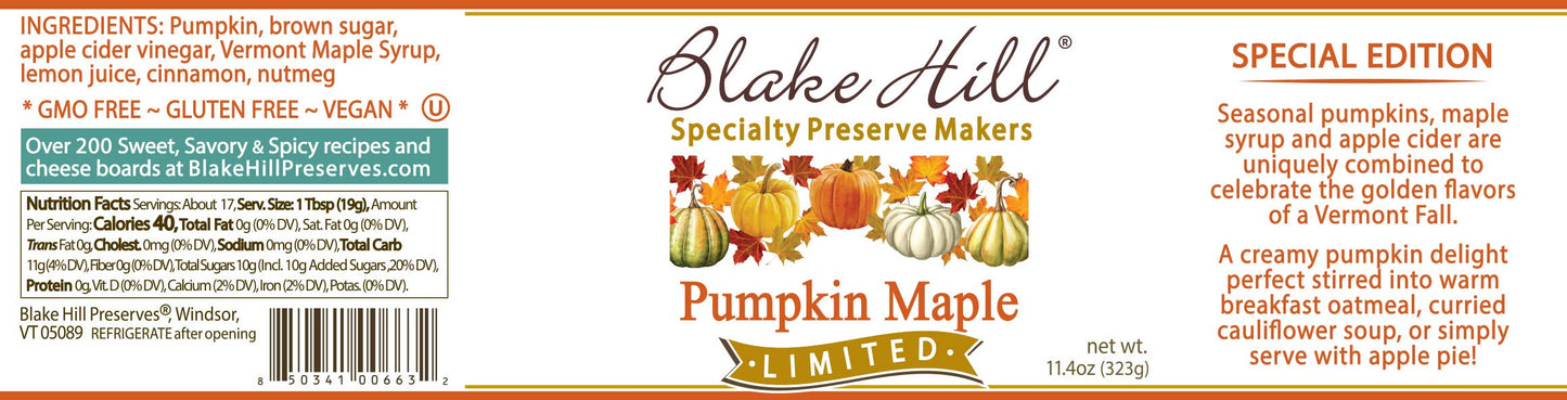 Jam - Pumpkin Maple Butter