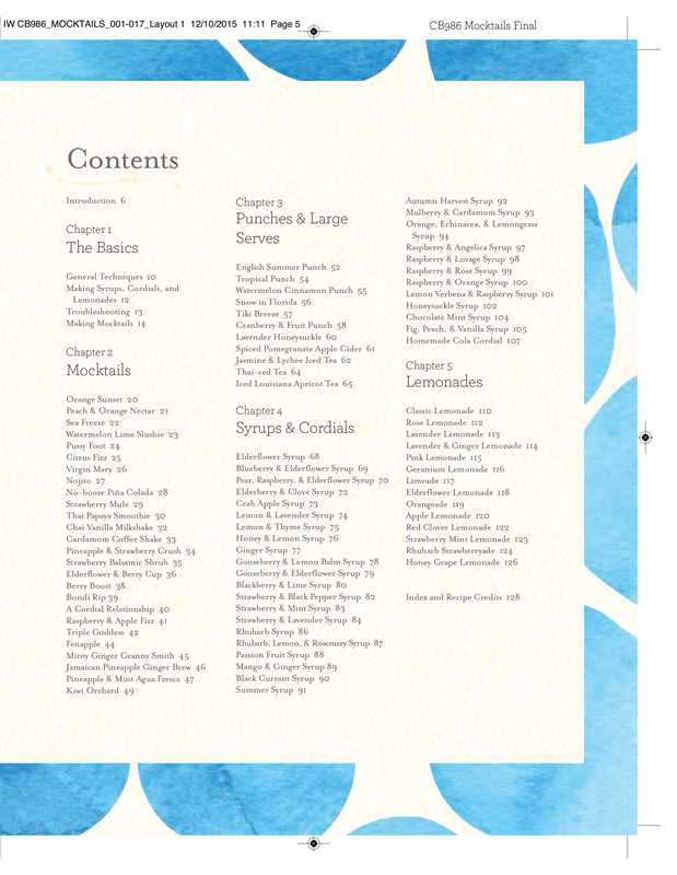 Book - Mocktails, Cordials, Syrups, Infusions and more