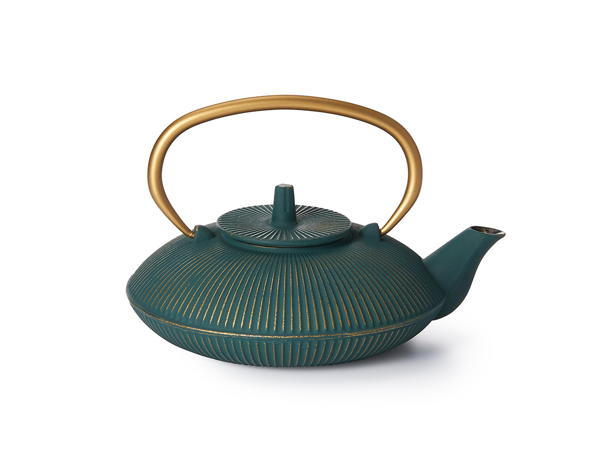 Cast Iron Teapot - Emerald "Tianyu" 20.3 fl. oz. / 0.6 L