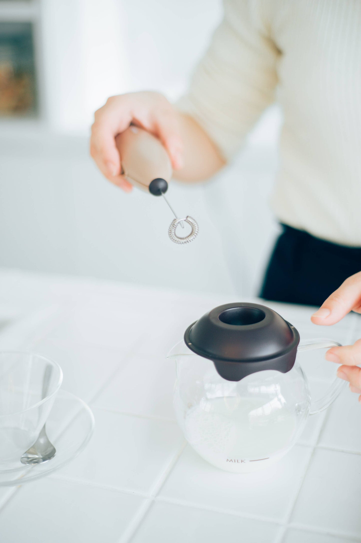 Matcha Frother & Creamer Set