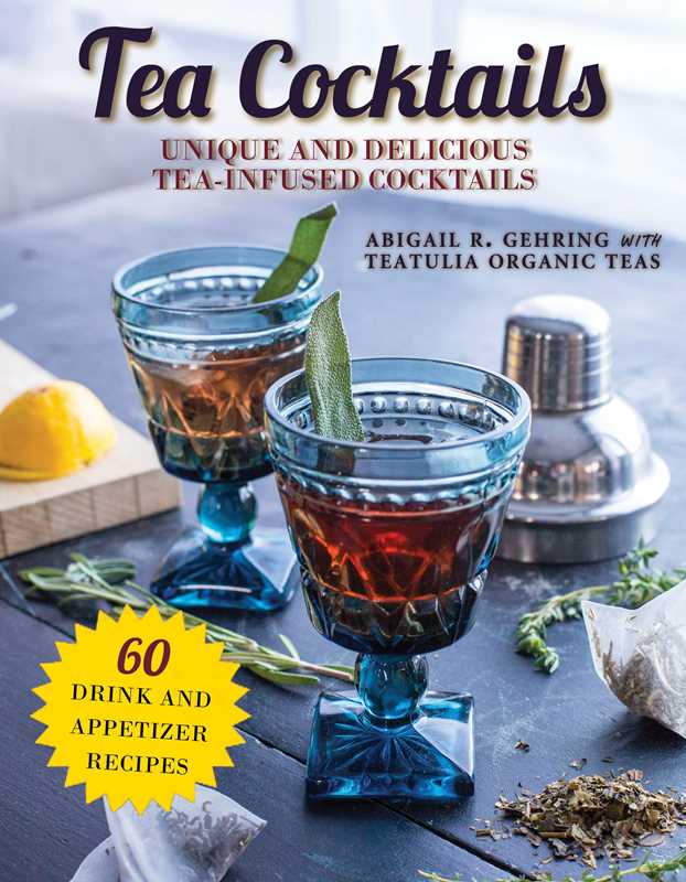 Book - Tea Cocktails by Abigail Gehring