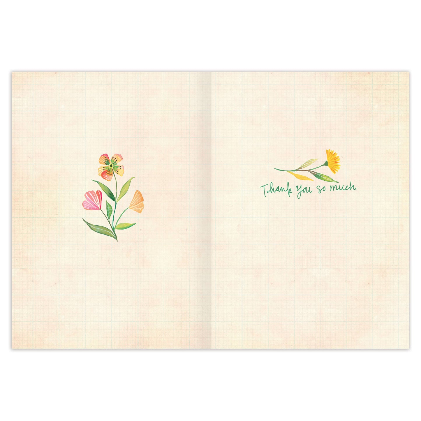 Greeting Card - Tea Latte Thank You Card