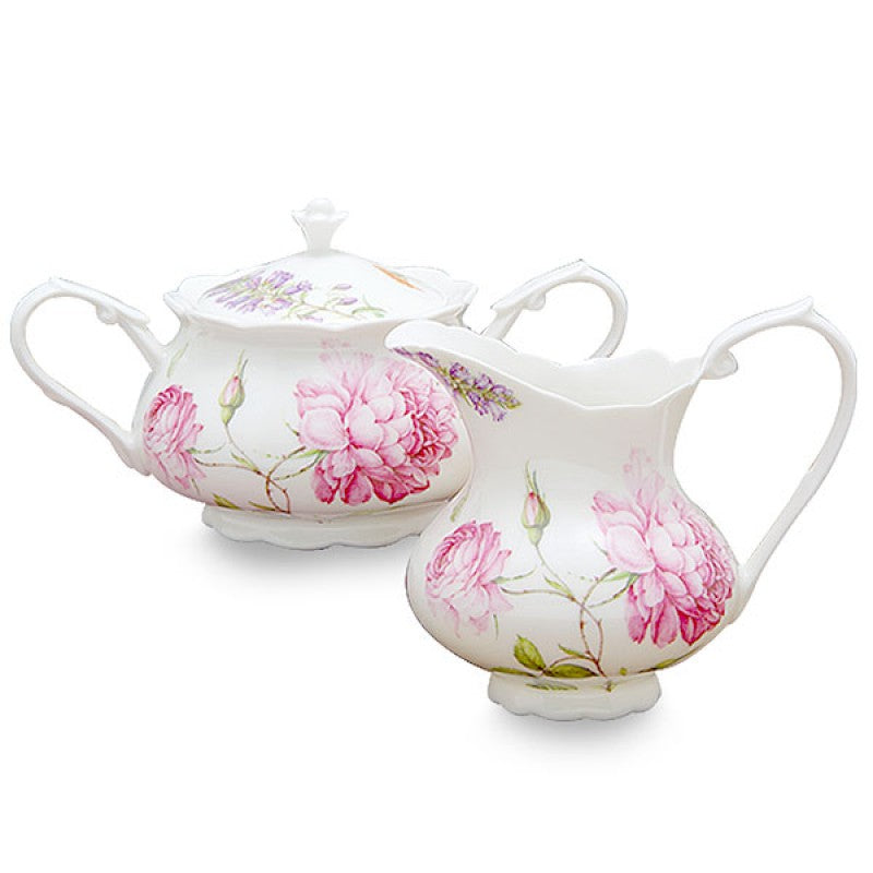 Creamer and Sugar Set - Dahlia