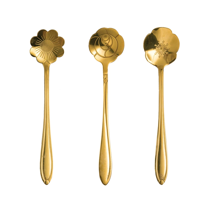 Spoon- Floral Shaped