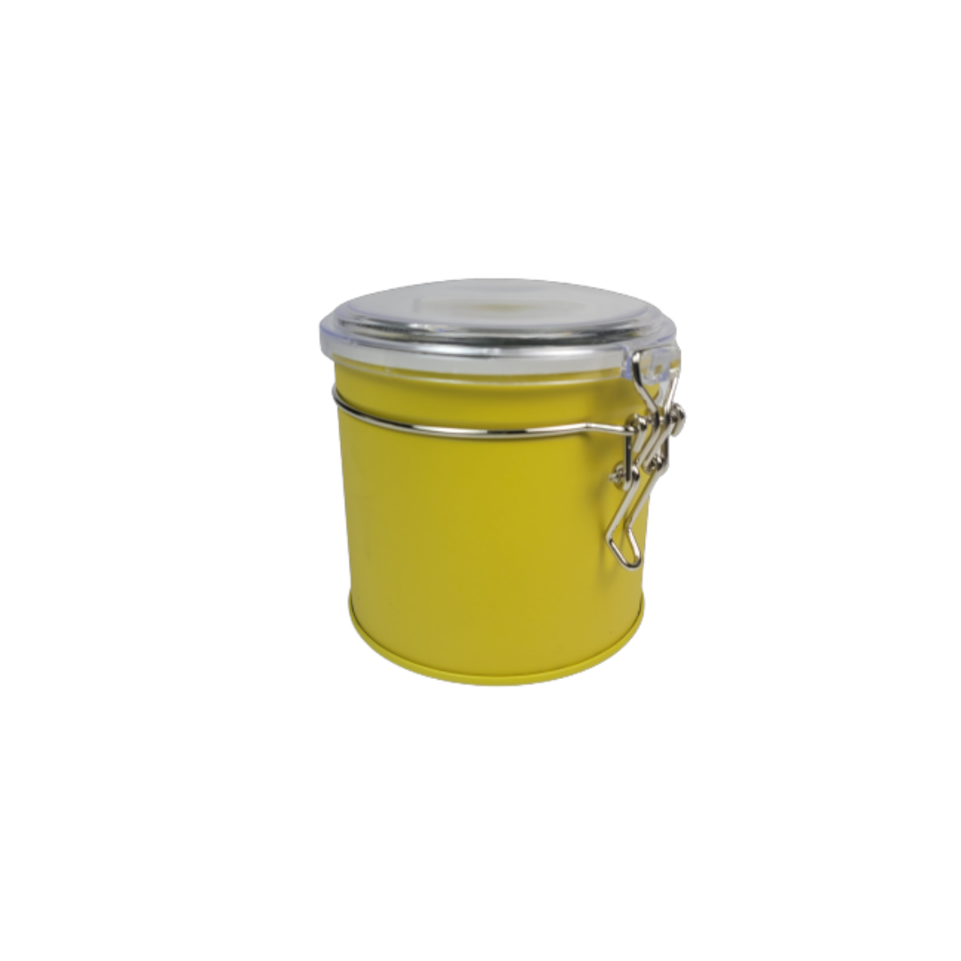 Tea Container - Round White 4oz