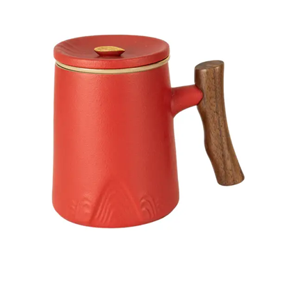 Brew In Mugs - Modern Style With Infuser and lid (12 fl.oz.)