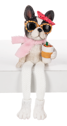Shelf Sitter - Pawfectly  and Purrfectly Chic