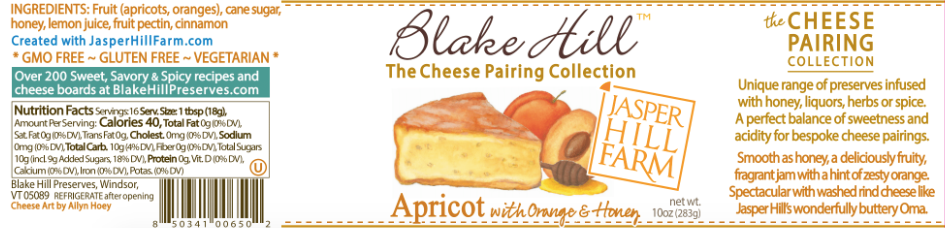 Spread -Apricot with Orange & Honey 10.4oz