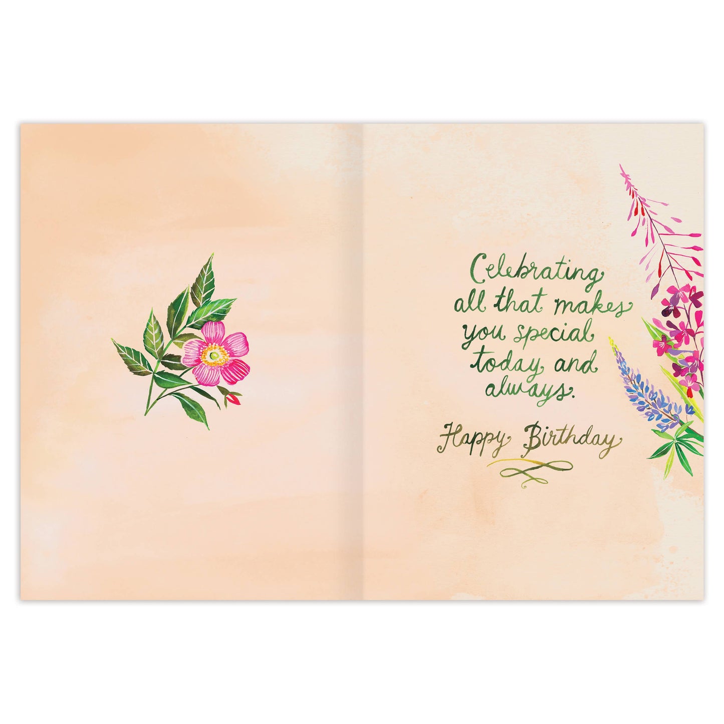 Greeting Card - Wildflower Birthday Card