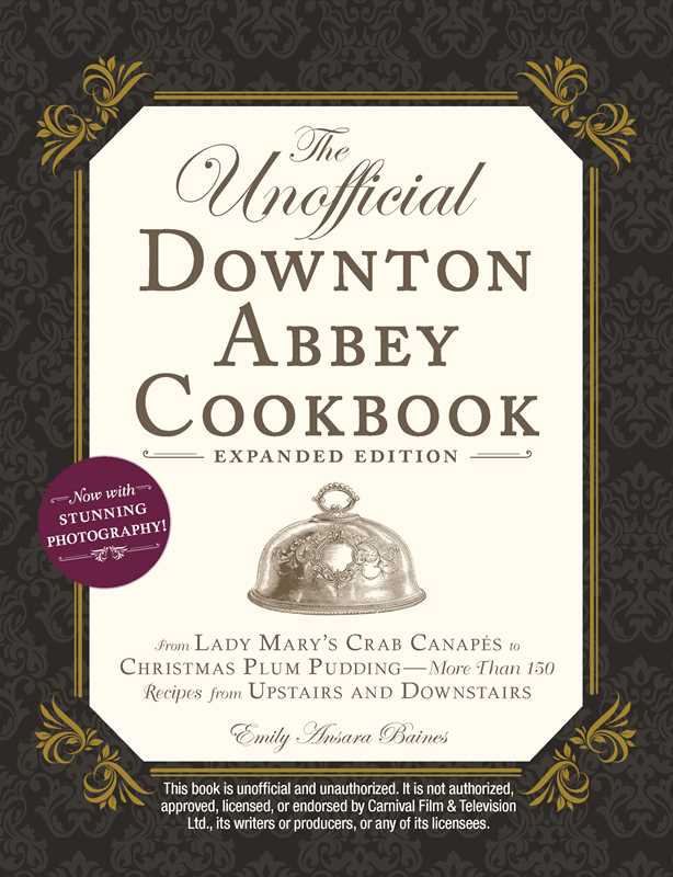 Book - Unofficial Downton Abbey Cookbook