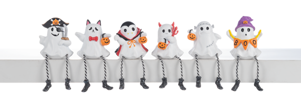 Shelf Sitters - Boo Crew Costume Ghost