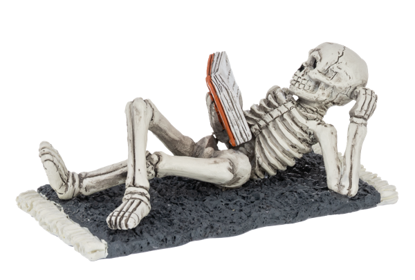 Decor - Lazy Bones Skeleton Figurines