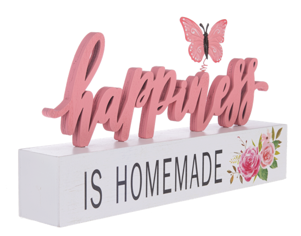 ShelfSitter - Happiness is Homemade Butterfly