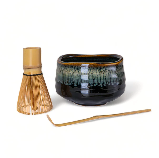 Matcha Tea Set W/Whisk and Spoon