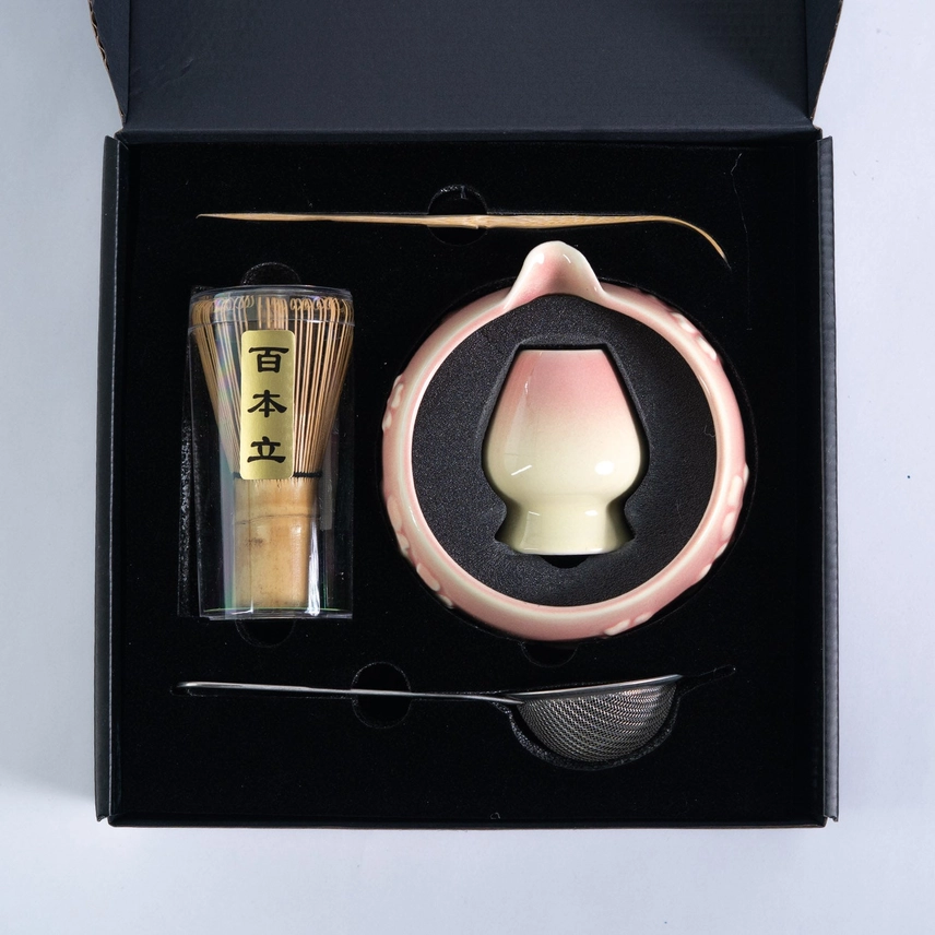 Matcha Tea Set - Sakura 5 Piece