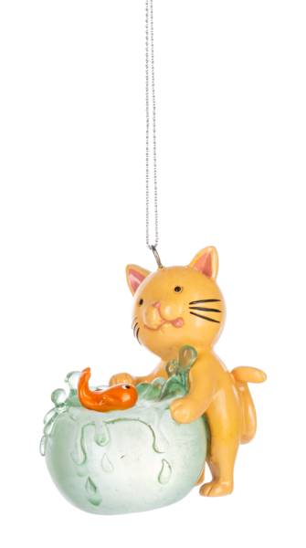 Decor - Cats Playing Ornament