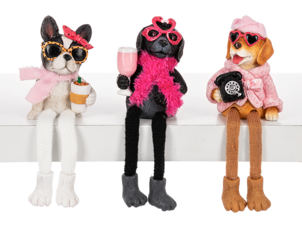 Shelf Sitter - Pawfectly  and Purrfectly Chic