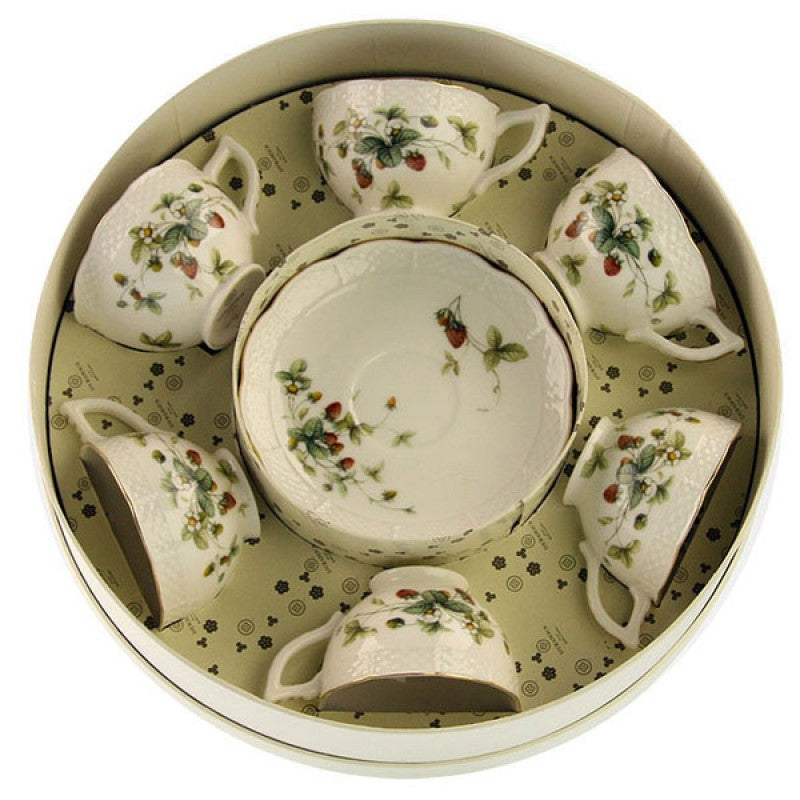 Tea Set - Strawberry Field 6 Piece Set