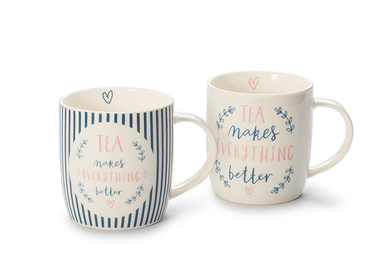 Tea Mug-Tea Makes Everything Better 11.1 fl. oz(0.33l)