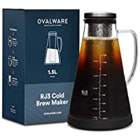 Brew In Tea Maker-Ovalware RJ3 Iced Tea Brewing Glass Carafe