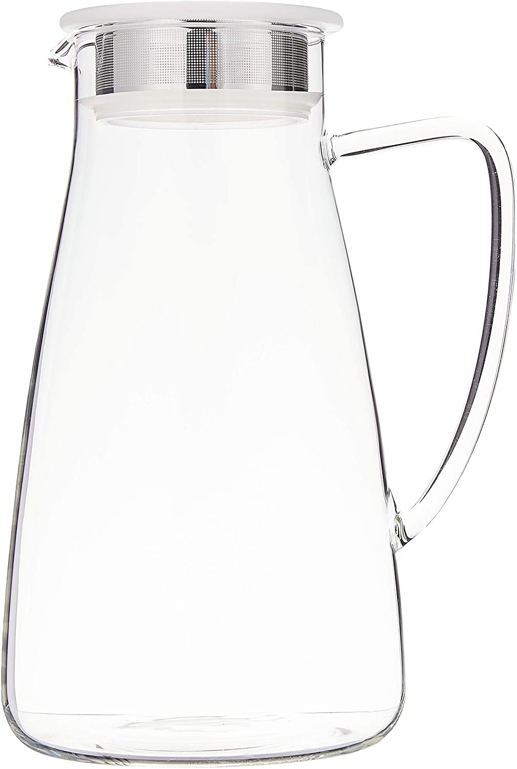 Brew In Tea Maker-Flask Glass Tea Maker 64 oz.