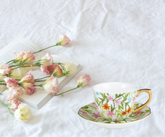Teacup and Saucer Set -Floral