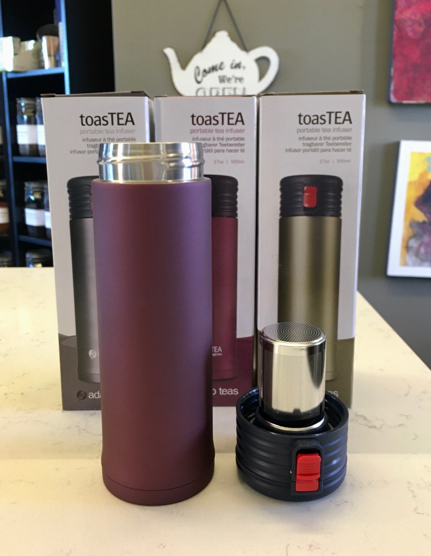 Brew-In Tea Travel Mug