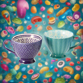 Mug - Alice in Wonderland Style 8.8 fl.oz. (0.26 l)