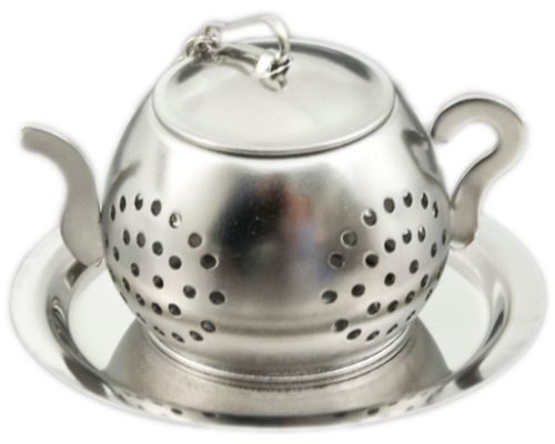 Whistling Kettle with Infuser Loose Leaf Stainless Steel Teapot