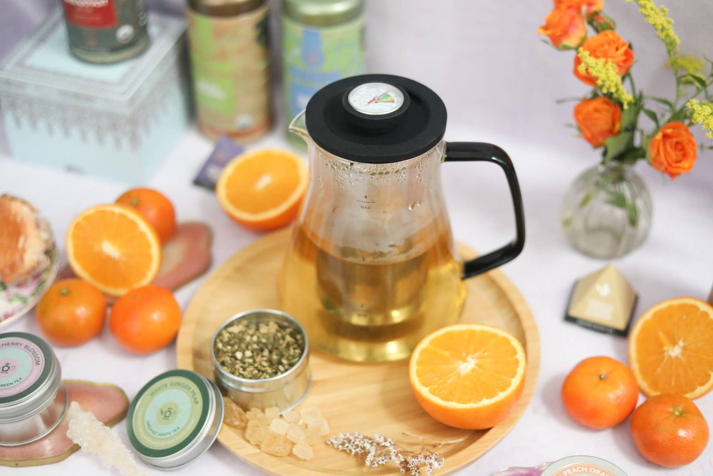 Tea Kettle and Tea Steeper -34oz(1l)