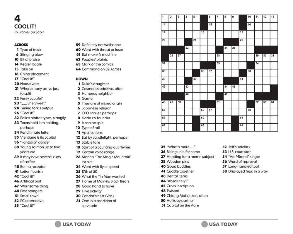 Book - Teatime Crosswords