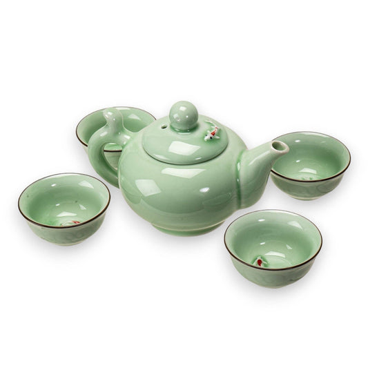 Tea Set - Japanese Koi Fish Kung Fu ( 8oz)