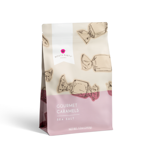 Caramel - Sea salt 12oz gift pouch