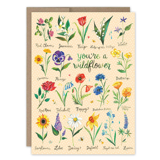 Greeting Card - Wildflower Birthday Card
