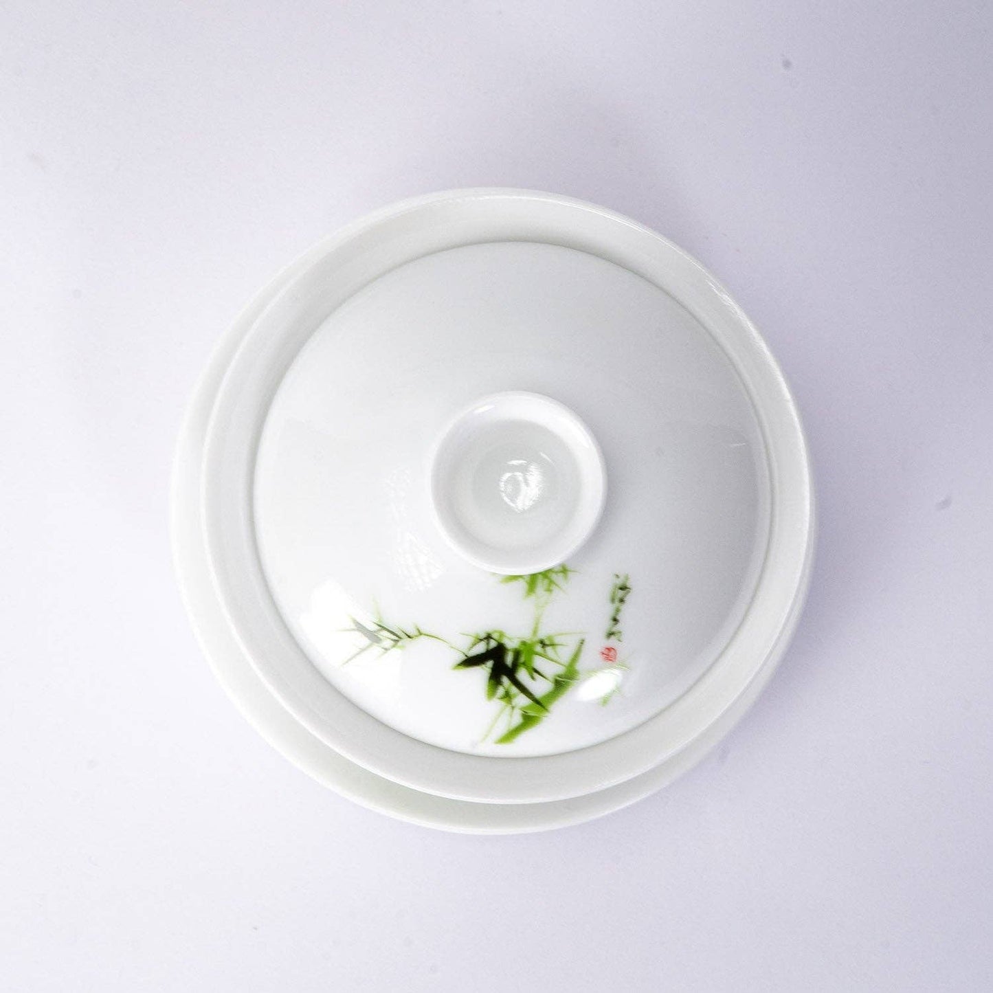 Gaiwan - Tea Brewing Cup with Lid Bamboo 5oz (150ml)
