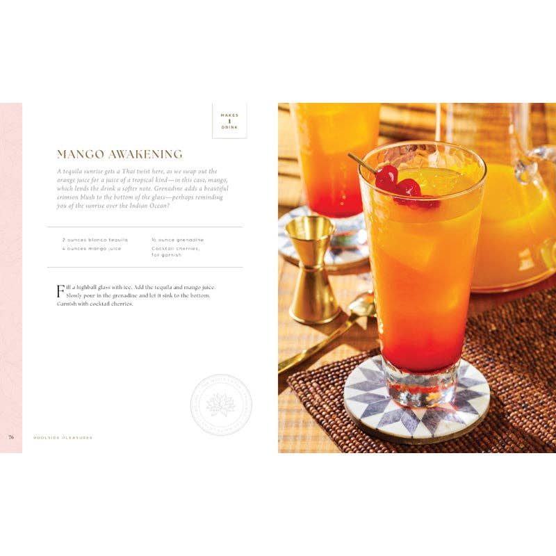 Book - The White Lotus Official Cocktail Collection