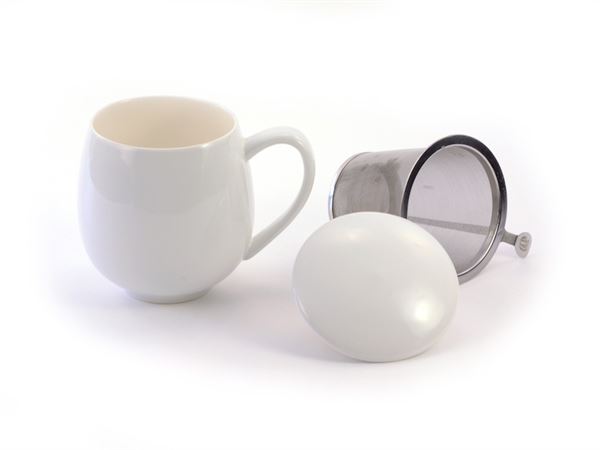 Brew-In Mug -Tea Cup "Saara" -11.8 fl. oz (0.35 l)