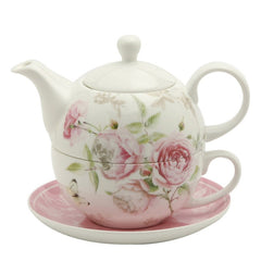 Tea For One Set- Rose
