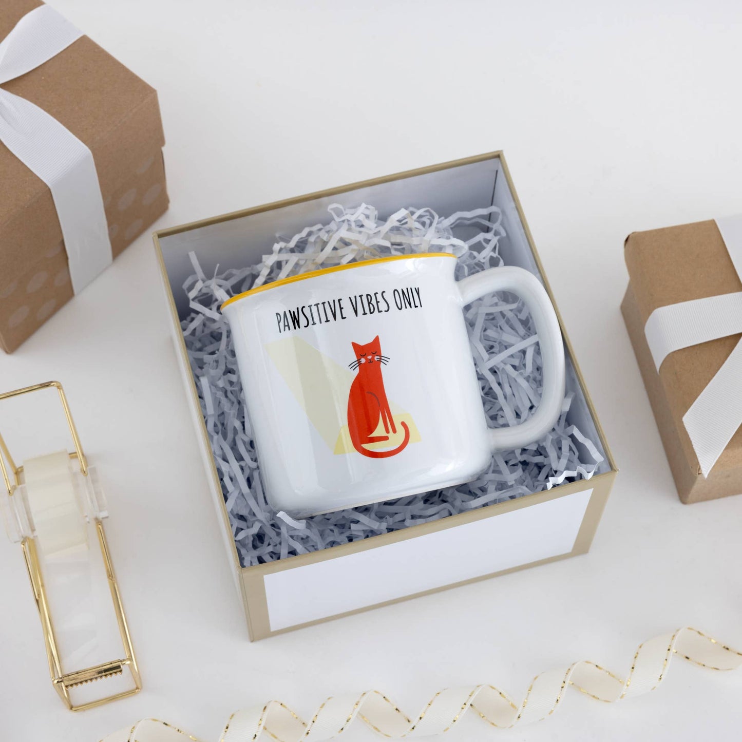 Mug - Pawsitive Vibes - 18 oz