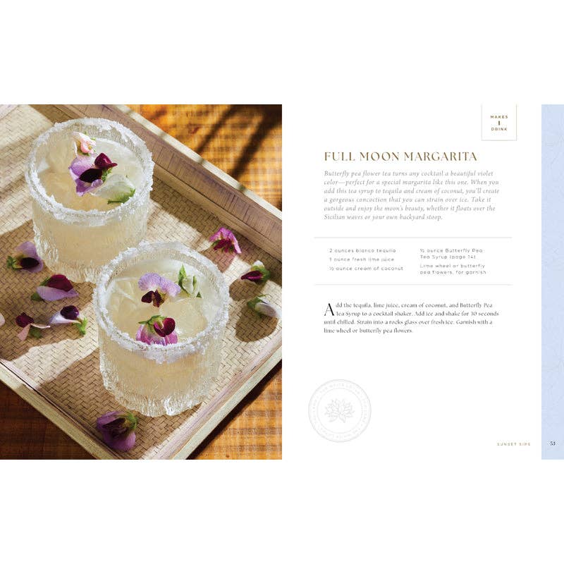 Book - The White Lotus Official Cocktail Collection