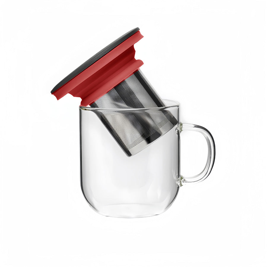 Brew In Mug - Glass "Ming" 11.8 fl. oz. (0.35l)