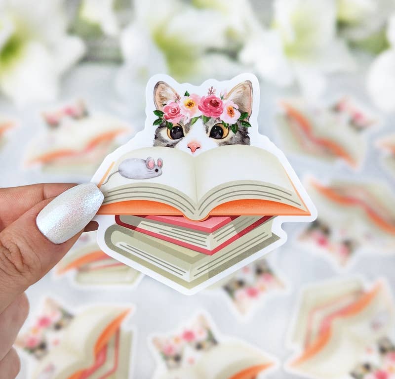 Sticker -Bookish Vinyl