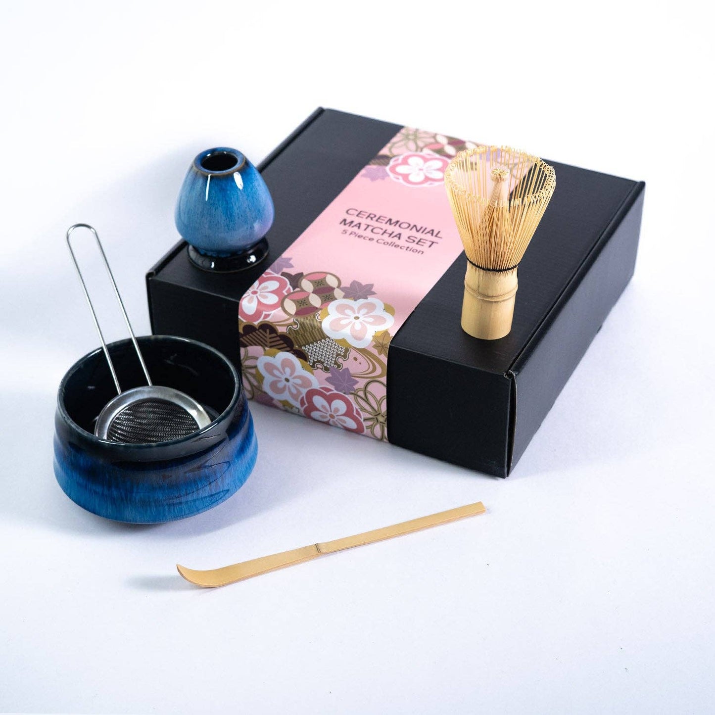 Matcha Set - Midnight Blue Ceremonial ( 5 Piece Matcha Kit)