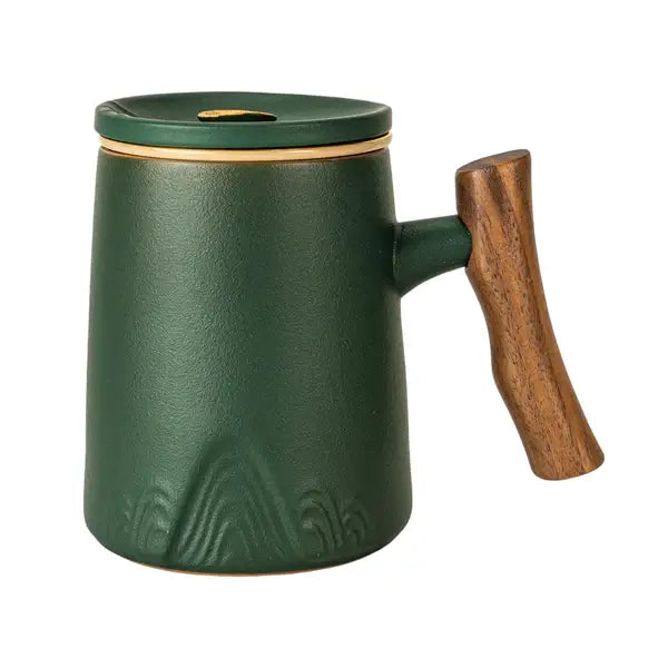 Brew In Mugs - Modern Style With Infuser and lid (12 fl.oz.)