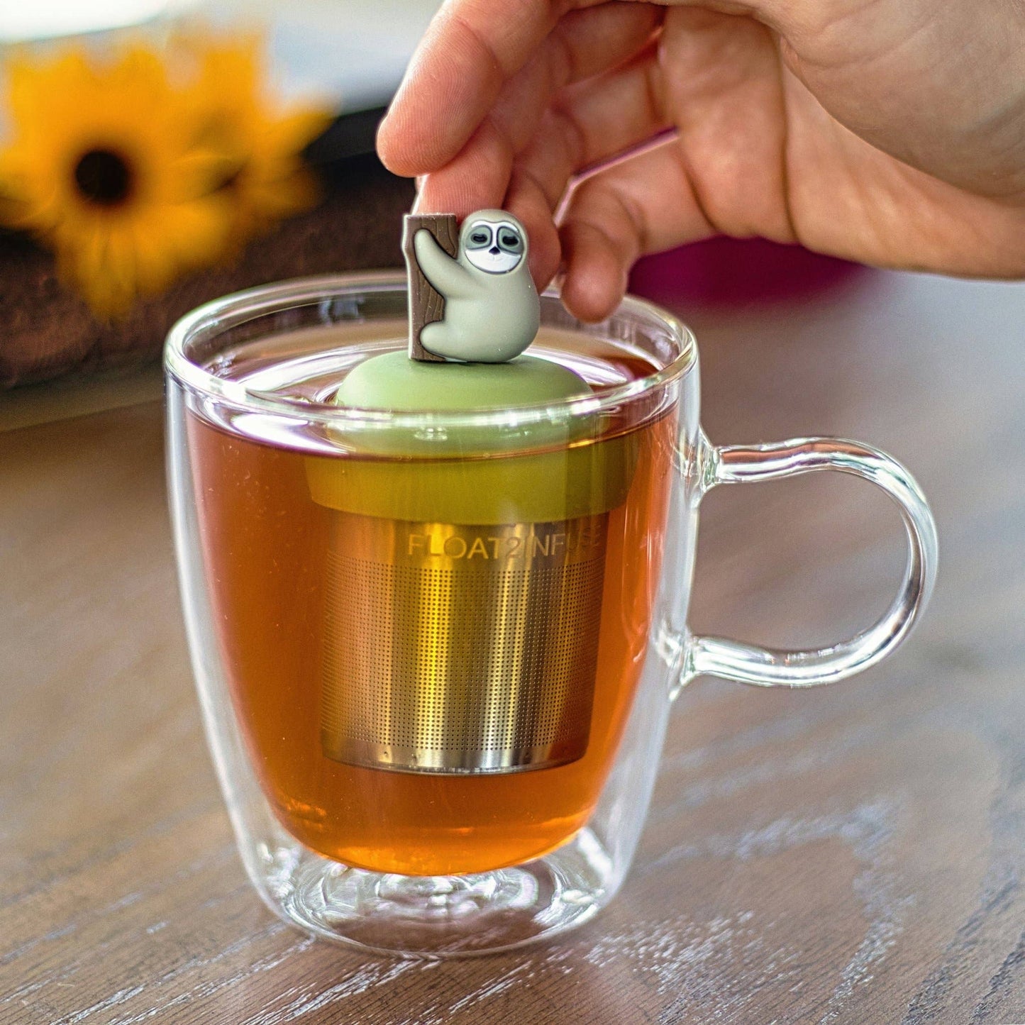 Tea Infuser - Floating Sloth